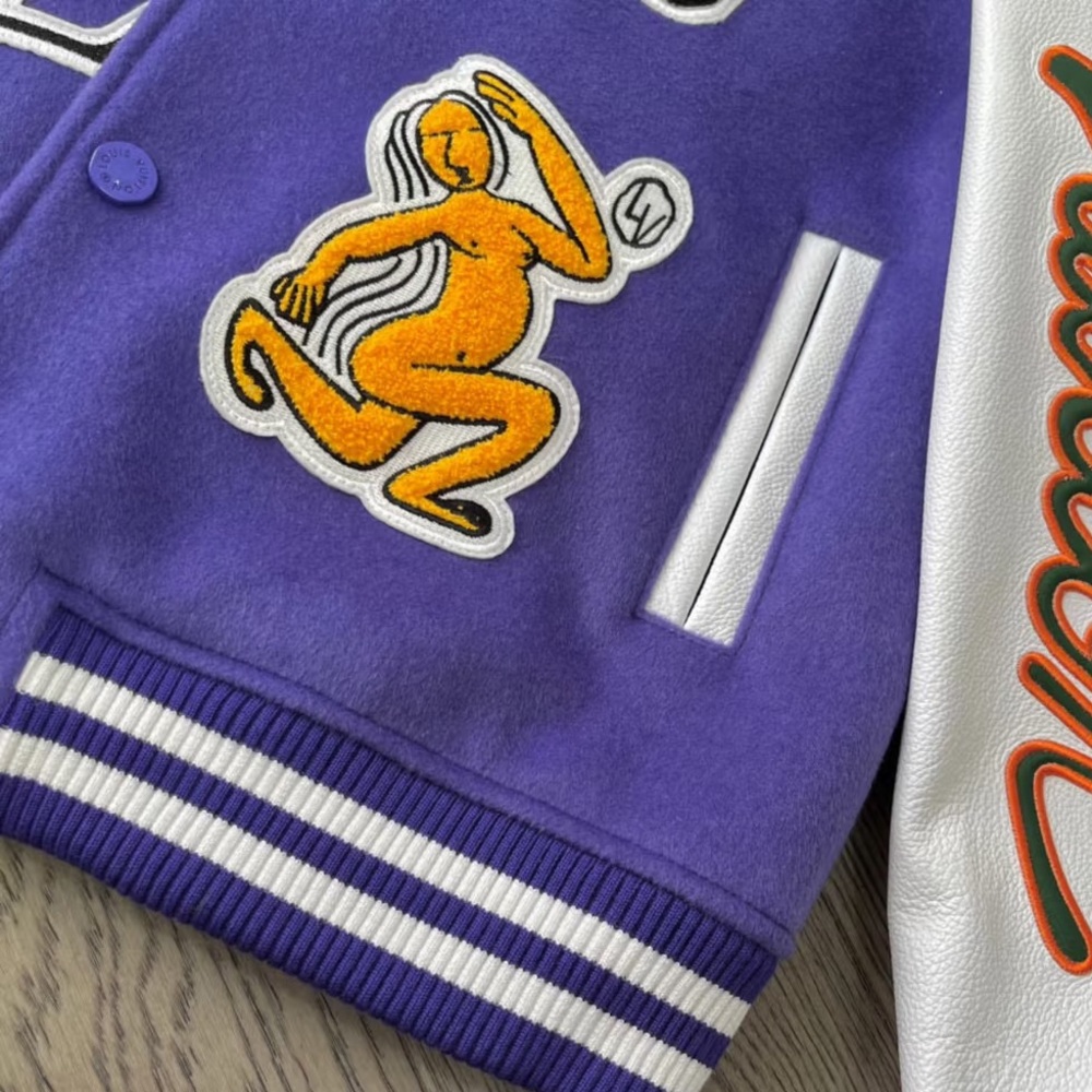 Louis Vuitton Multi-Patch Baseball Jacket - image 6